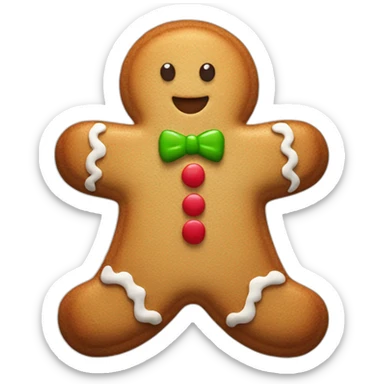 gingerbread cookies sticker