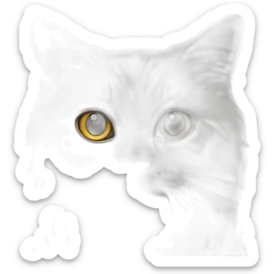 holy birma cat sticker