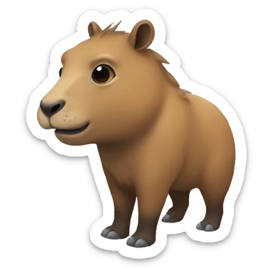 Kapibara sticker
