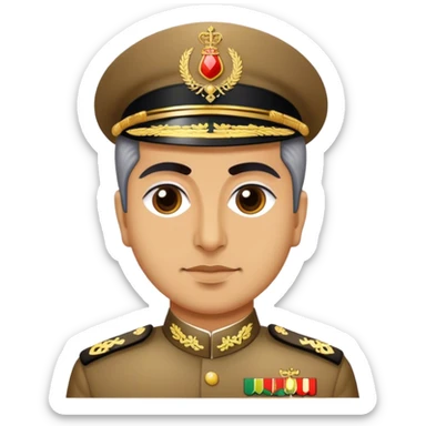 Iran Pahlavi sticker