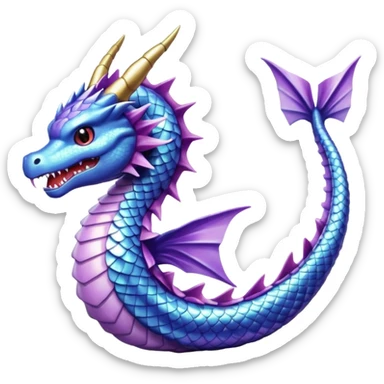 glitter pokemon gyarados sticker