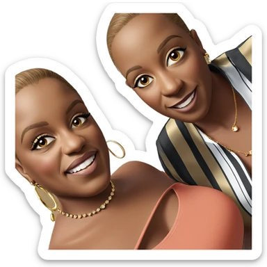 happy moment with jewelry sticker