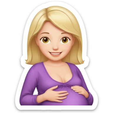 Pregnancy sticker