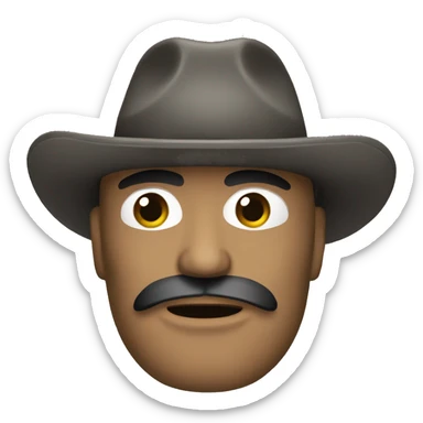 Bandido encapuchado sticker