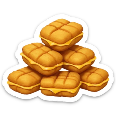 Mcdonald's chicken nuggets  sticker