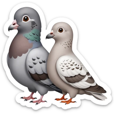 Pigeon VS Dove 🕊️ sticker