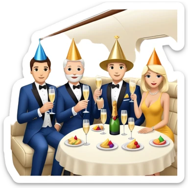 Grant Cardone, Tai Lopez, Josh King Madrid, Alex Hormozi, Iman Gadzhi, Daniel G, Branden Condy, Patrick Bet-David, Dan Henry, Luke Belmar, Shelby Sapp, Leila Hormozi, Tefi Valenzuela, business, influencers, friends, rich millionaire success lifestyle, private jet , supercars, success, sales sticker