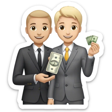 gives the realtor money, the realtor gives the keys sticker