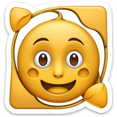 ایموجی که تریبی از a n _ × است sticker