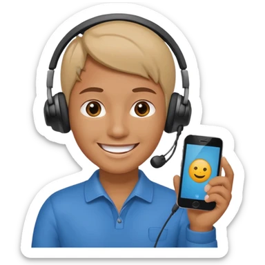 Earn money show by human with mobile sticker