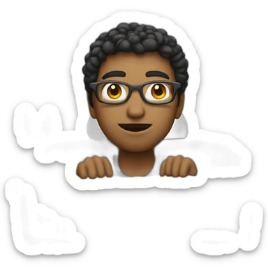 watching netflix sticker