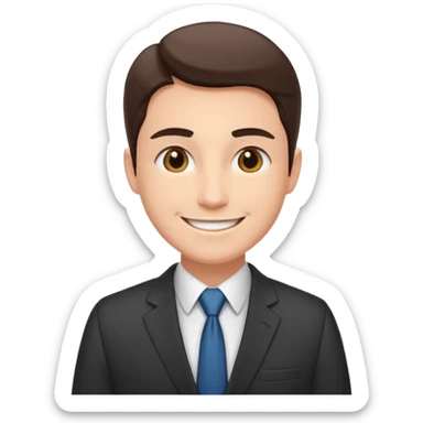 generate realistic logistics department manager sticker