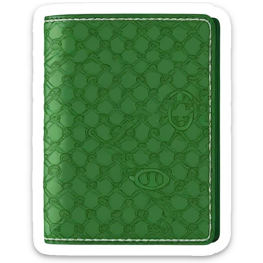 goyard green wallet sticker
