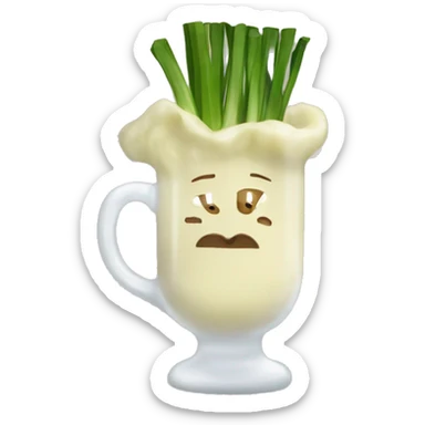 Alma loves Leek and potato soup  sticker