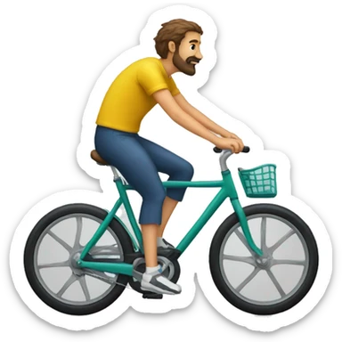 Piques en bicicleta sticker