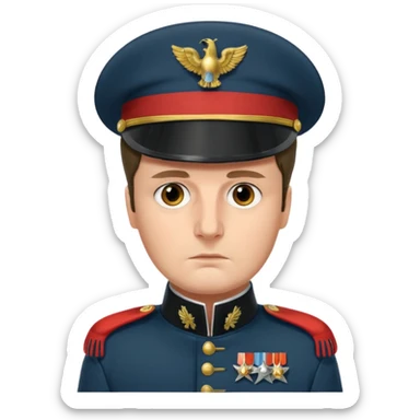 Napoleon Bonaparte sticker