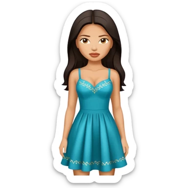 adriana lima standing sticker