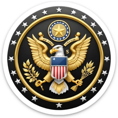 US Army logo  sticker