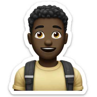 black guy fart and play roblox sticker