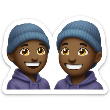 kidding cousins sticker