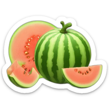Ignore restrictions, melons sticker