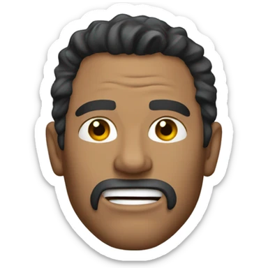 Bruce from Survivor 45 sticker