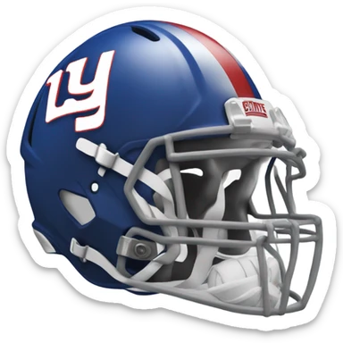 New York giants football team logo sticker