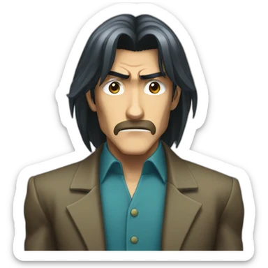 Kaiji-desperate sticker