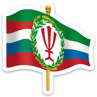 Pahlavi flag of Iran sticker
