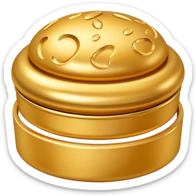 3D icon symbolizing gourmet taste and refined food experience, single object, modern and premium style, soft lighting, clean details, isolated, no background
 sticker