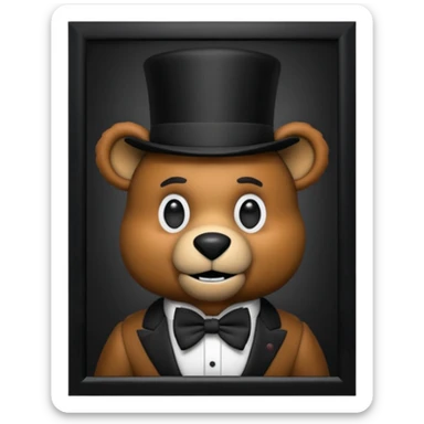 Five night at freddy's lo más parecido  sticker