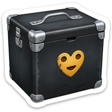 Can u make me an emoji of an box saying YAPPINGBOXRANTSS sticker
