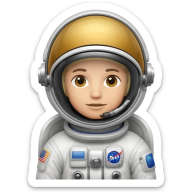 astronaut suit sticker