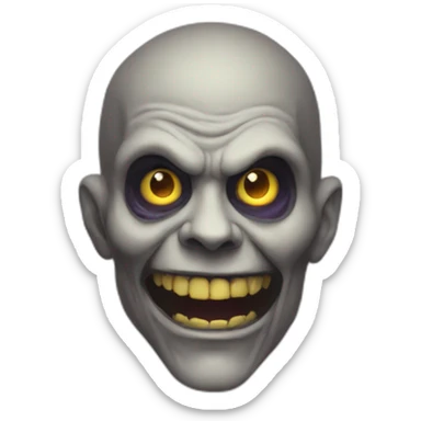 gooning ghoul sticker
