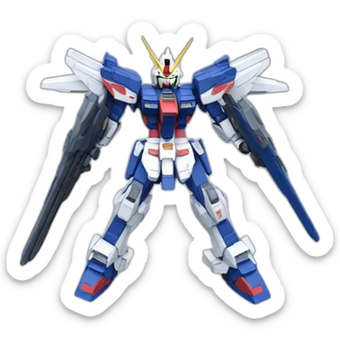 Strike Gundam sticker