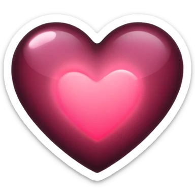 Dark femenine energy heart sticker