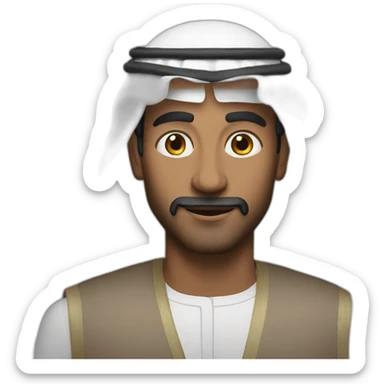 uae man sticker