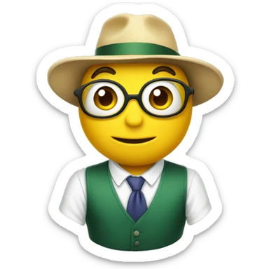 Una rana con lazo  sticker