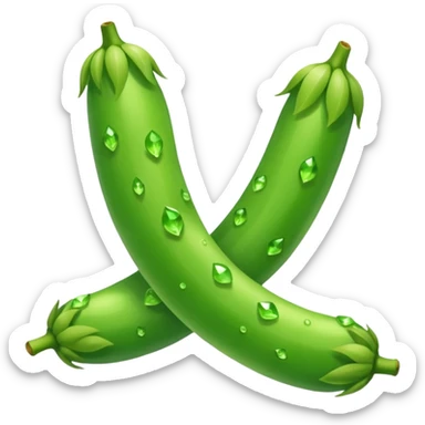 Un lanza guisantes sticker