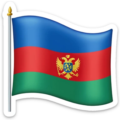 je veux un emoji drapeau de la calabre sticker