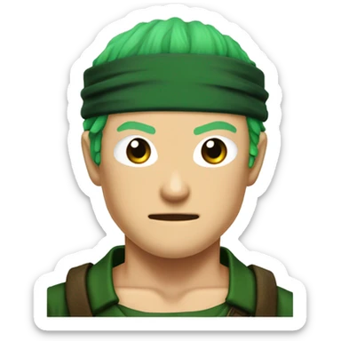 Roronoa zoro sticker