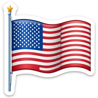 USAFlag sticker