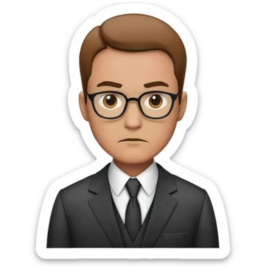 Professor de lá casa de papel sticker