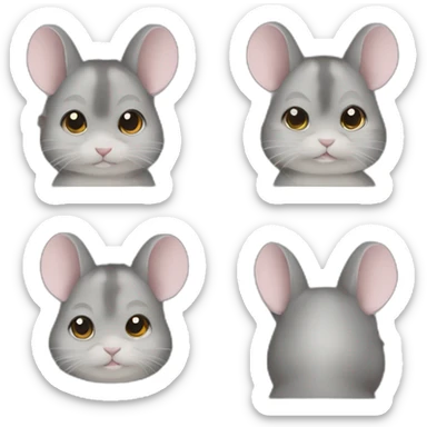 Manteau de chinchilla sticker