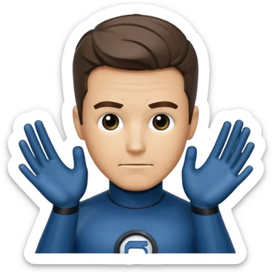 reed richards from fantastic four sticker