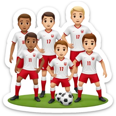 Sevilla football team sticker