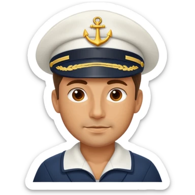 Haz a un marinero 1619 de cara de 40 años sticker