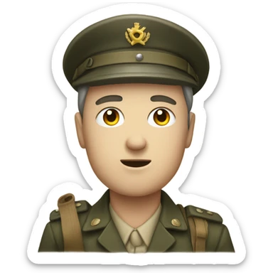 Person using iPhone 16 in world war 2 sticker