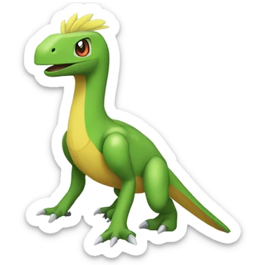 tropius pokemon  sticker