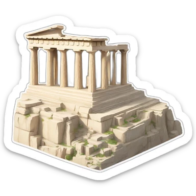 Acropolis sticker